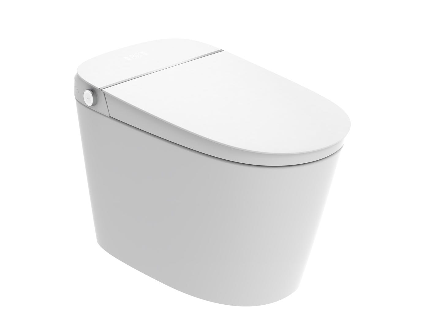 Elongated Toilet with Intelligent Bidet Function, ADA