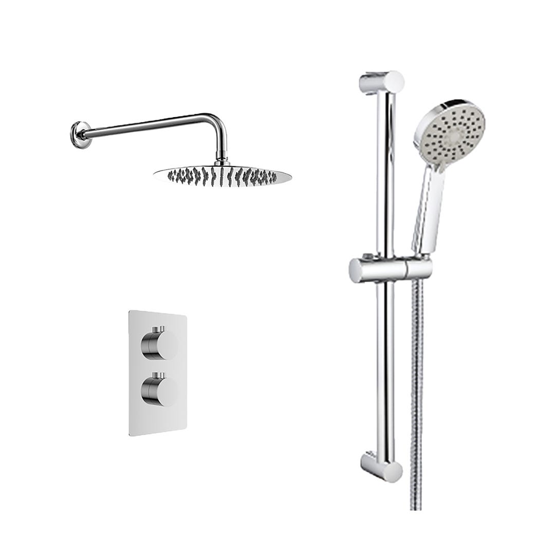 OHAU Thermostatic Shower Faucet, Chrome