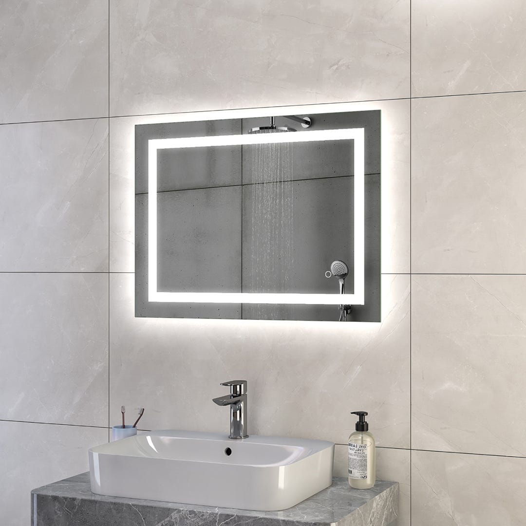 LED Mirror with Internal Light, 24 in. x 30 in.