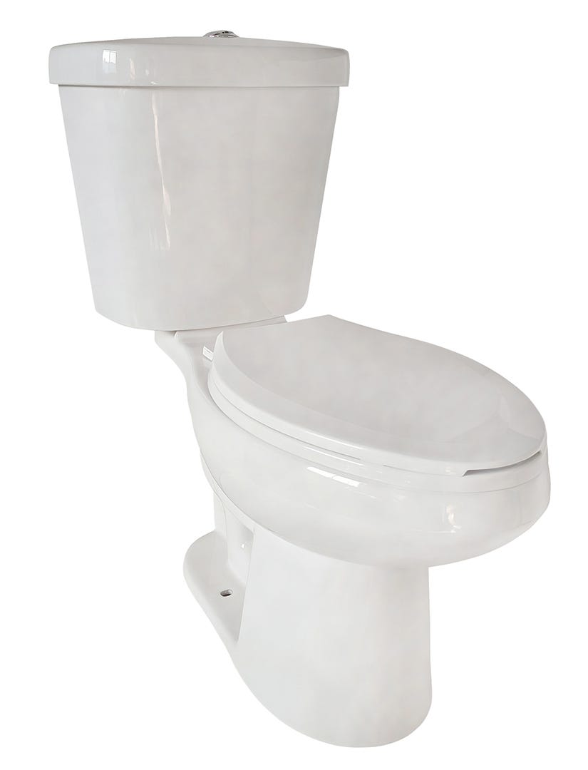 PREMIUM 2-Piece Toilet, Dual Flush, 3 L / 4.8 L