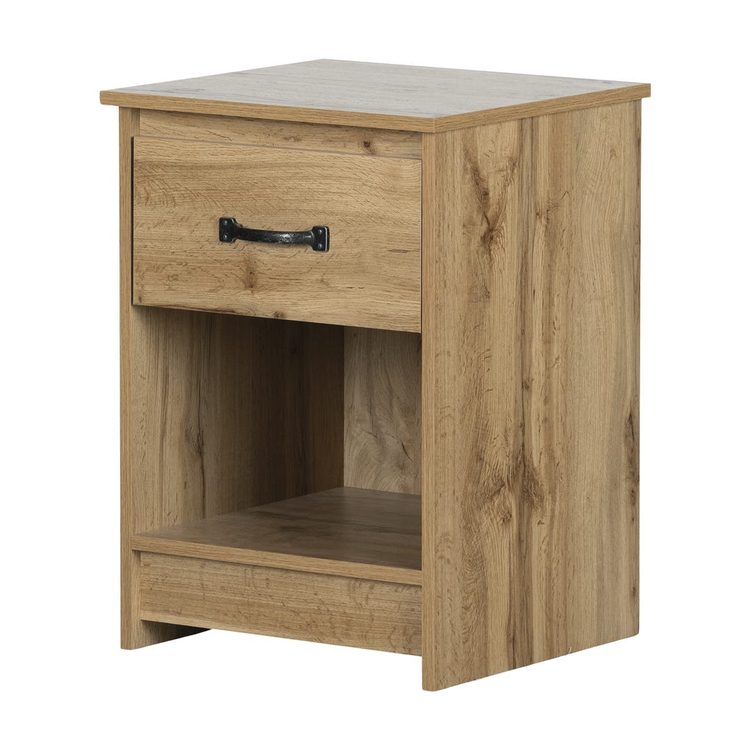 TASSIO Bedside Table, Nordic Oak
