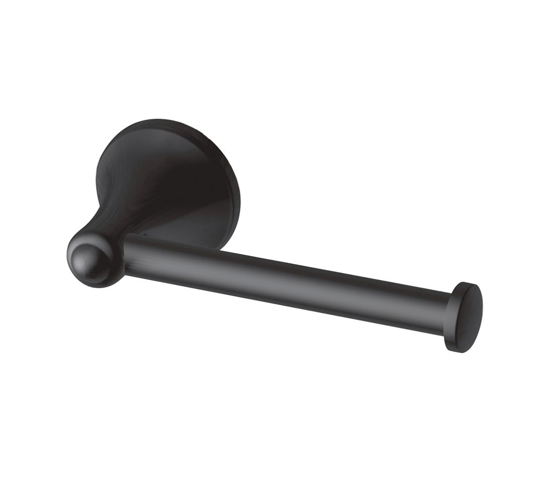 Toilet Paper Holder, Matte Black