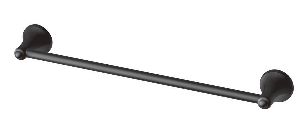 Towel Holder, 18 in., Matte Black