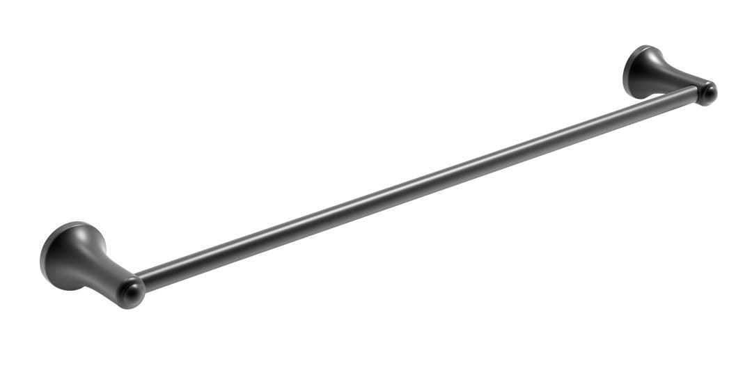 Towel Holder, 24 in., Matte Black
