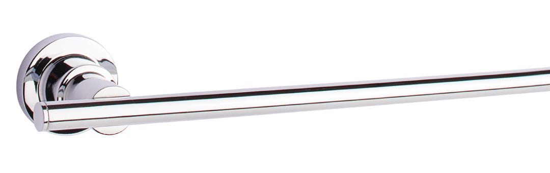 NORTHERN LIGHT Towel Bar, 18 in., Polished Chrome