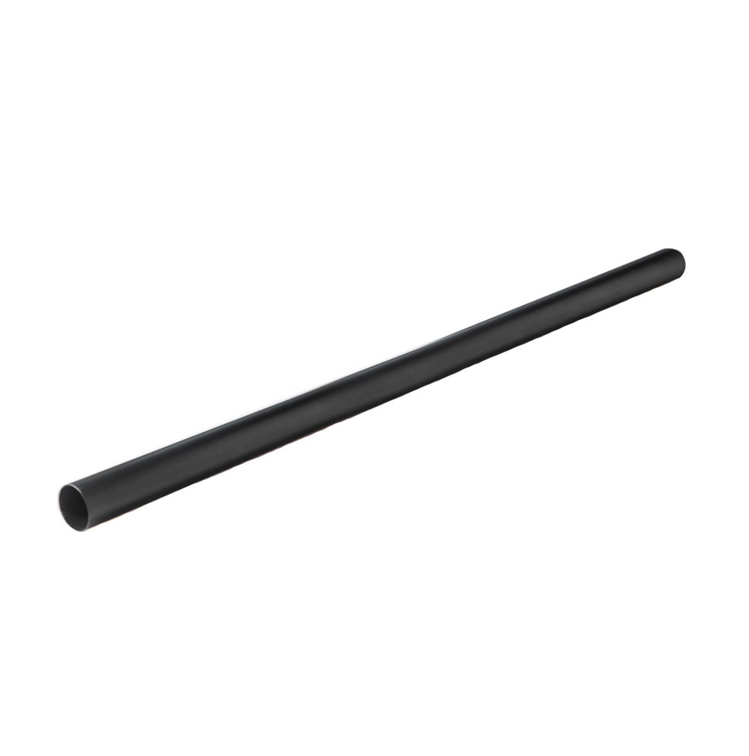 Seamless Stainless Steel Shower Rod, 5 ft., Matte Black