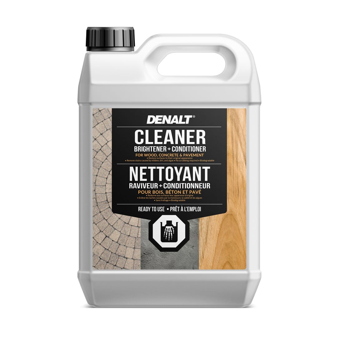 Cleaner Brightener for Wood, 3.78 L