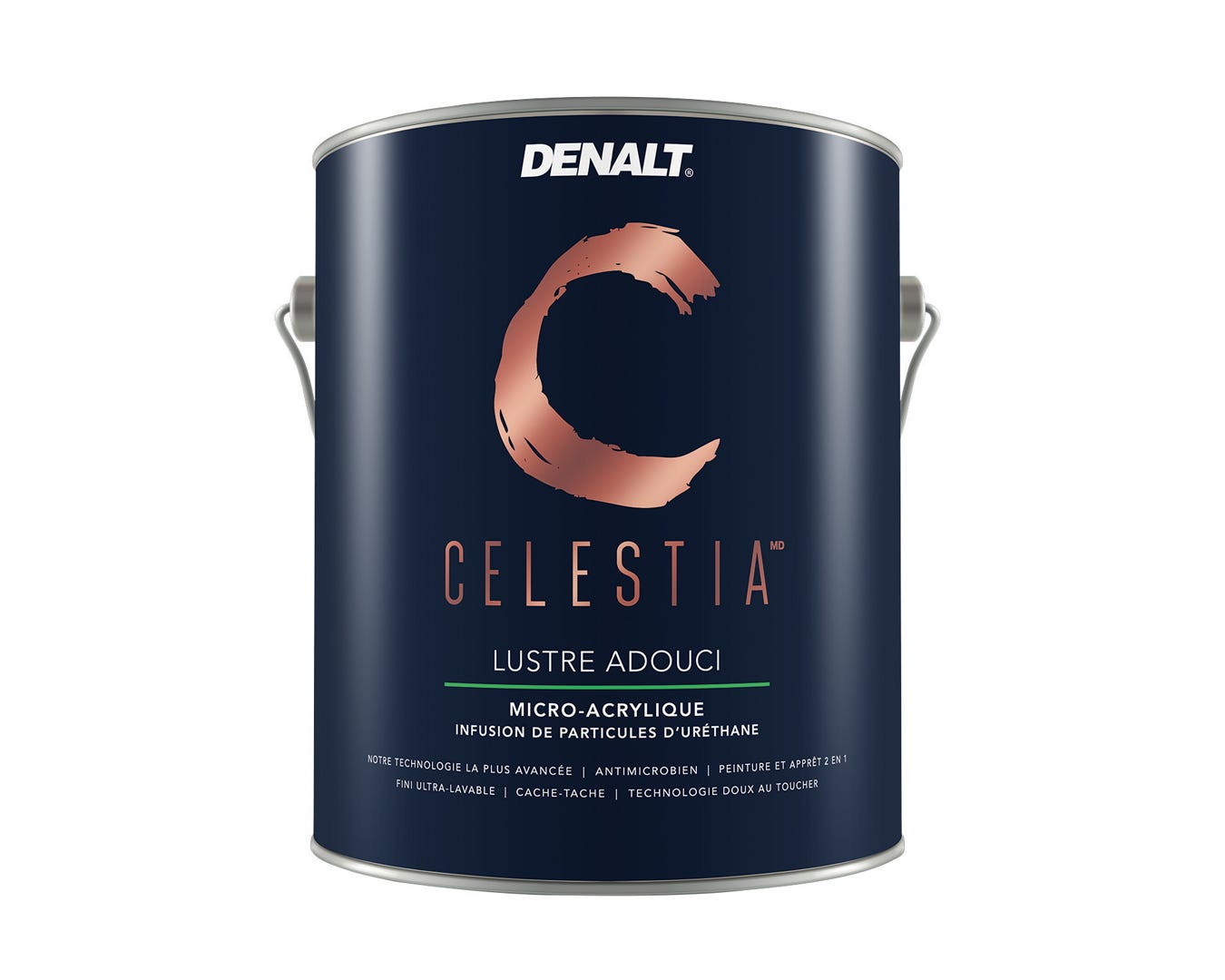 CELESTIA Interior Paint, Soft Gloss Finish, Medium Base, Liter