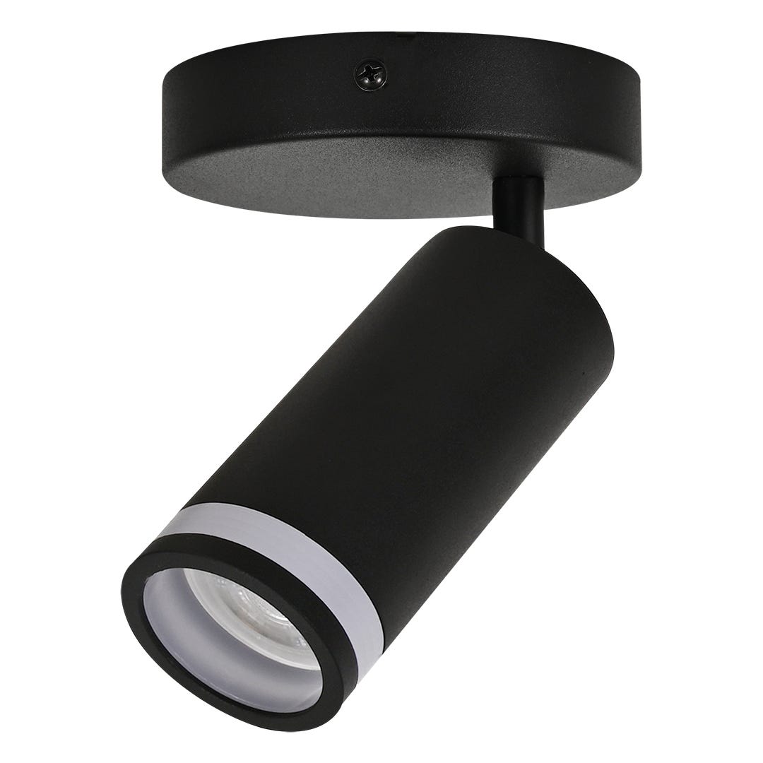 VALEGRO 1-Light Canopy Lighting, Black