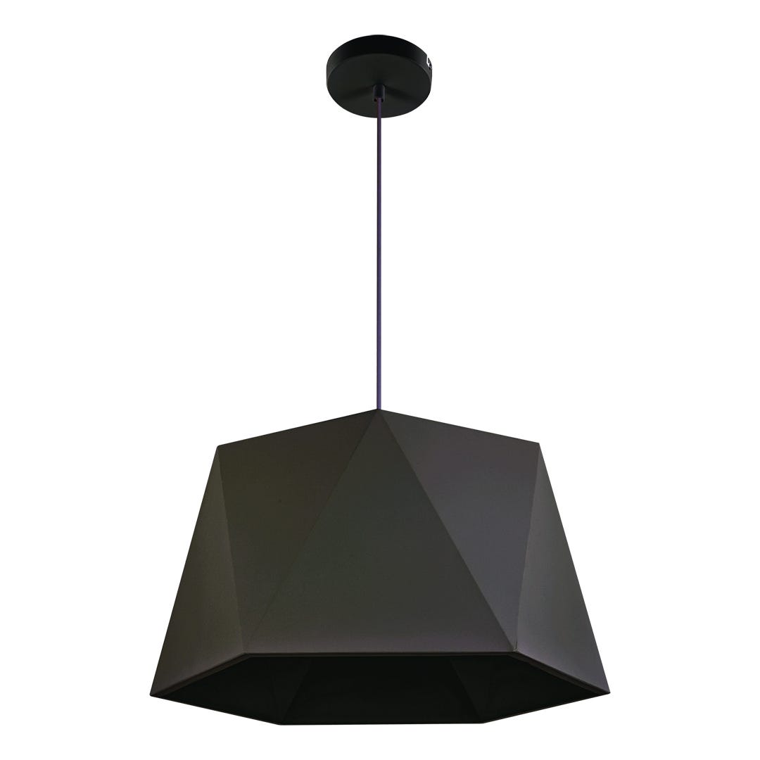 BEVERLY Pendant Light Fixture, Black, 15 in.