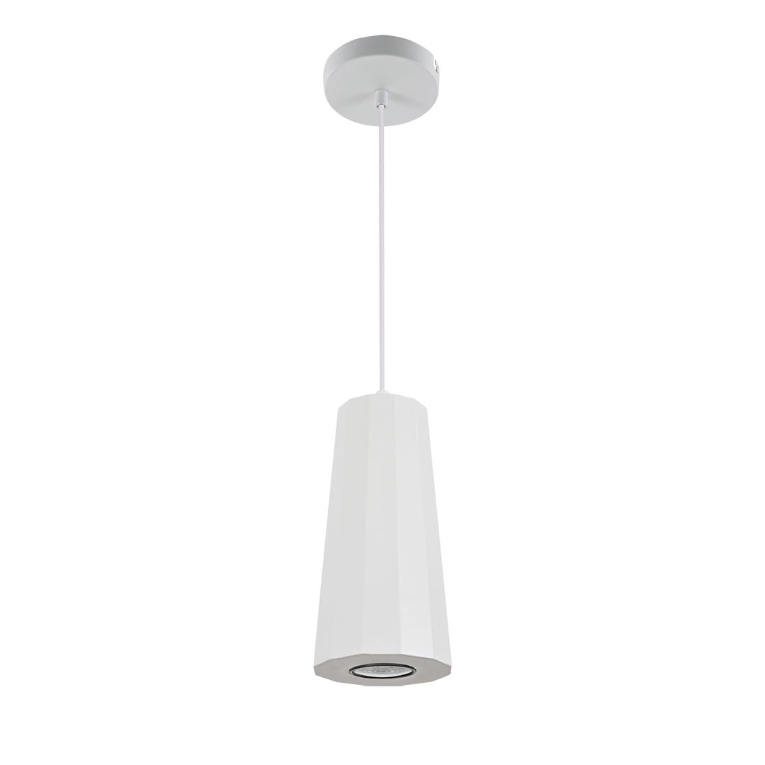 BEVERLY Pendant Light Fixture, White, 4 in.