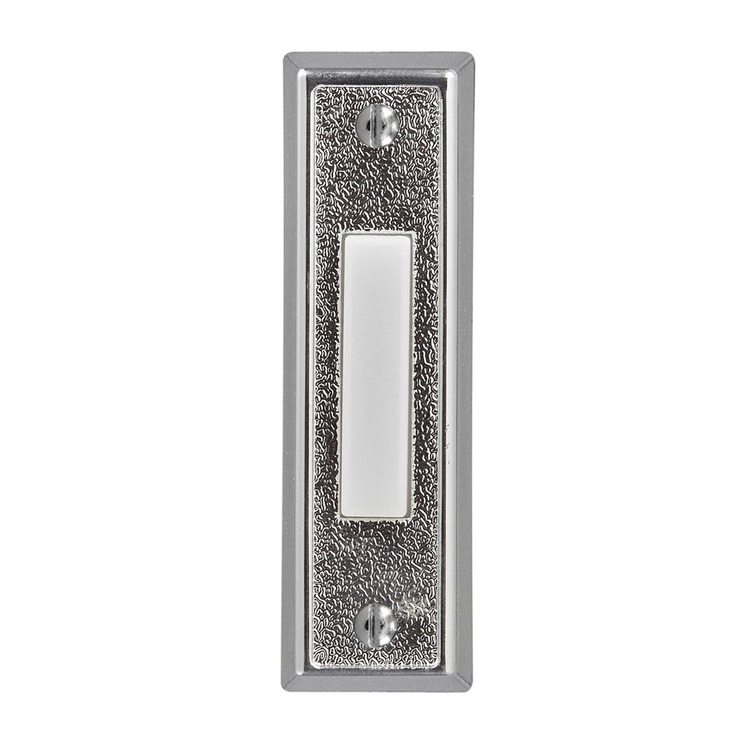 Wired Doorbell Button, Silver