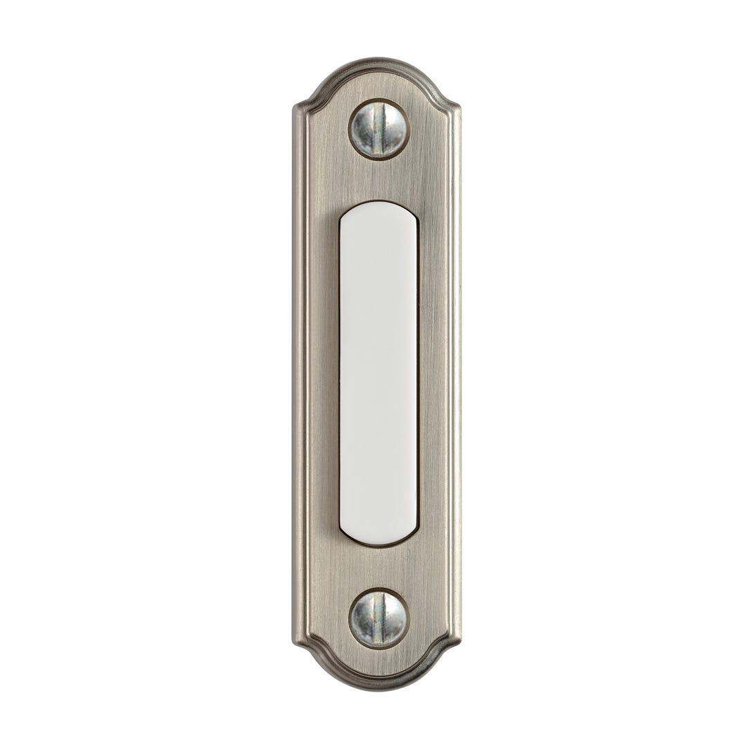 Wired Doorbell Button, Nickel