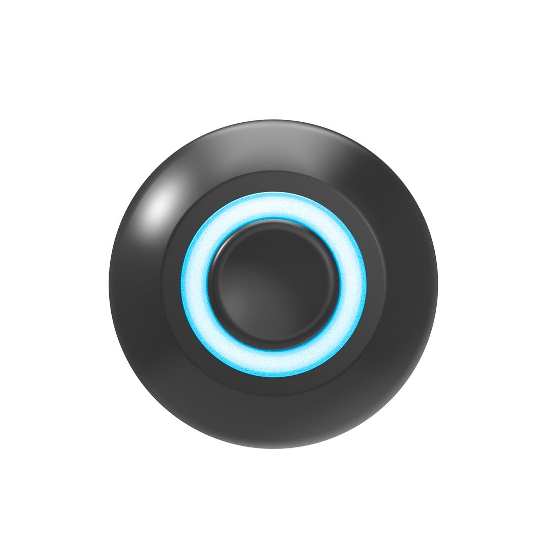 Wired Doorbell Button, Black