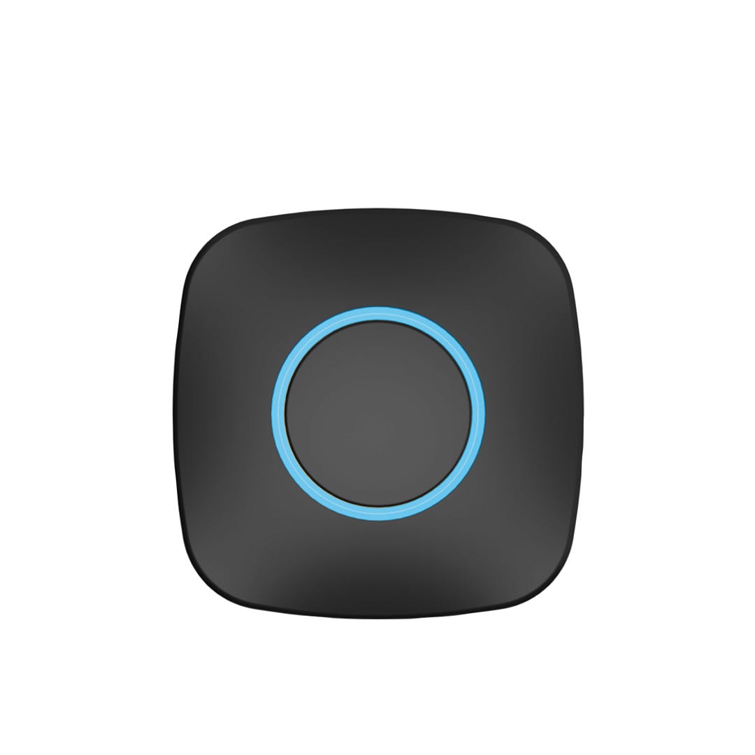 Wireless Doorbell Button, Black