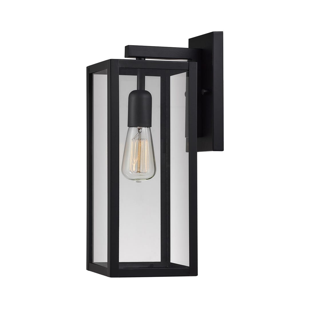 BOWERY Outdoor Luminaire, 16 in., Black