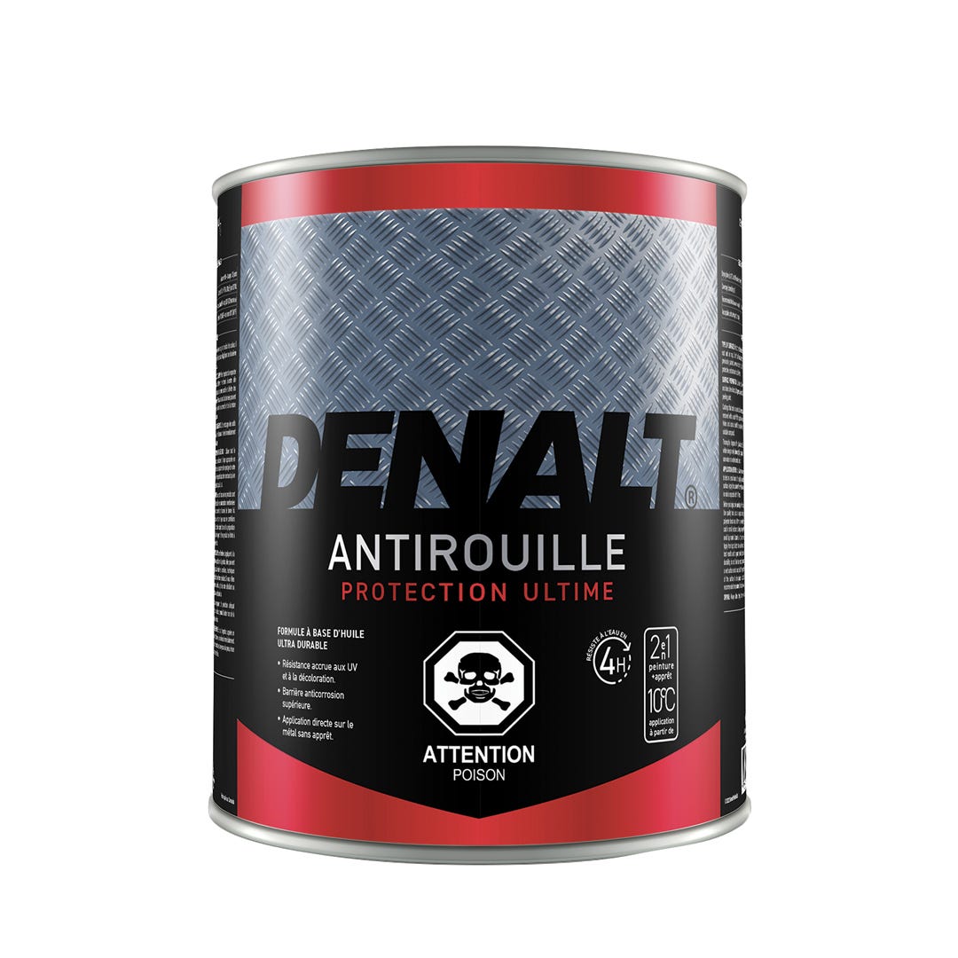 Rust Paint, Alkyd, Gloss Finish, Medium Base, 0.94 L