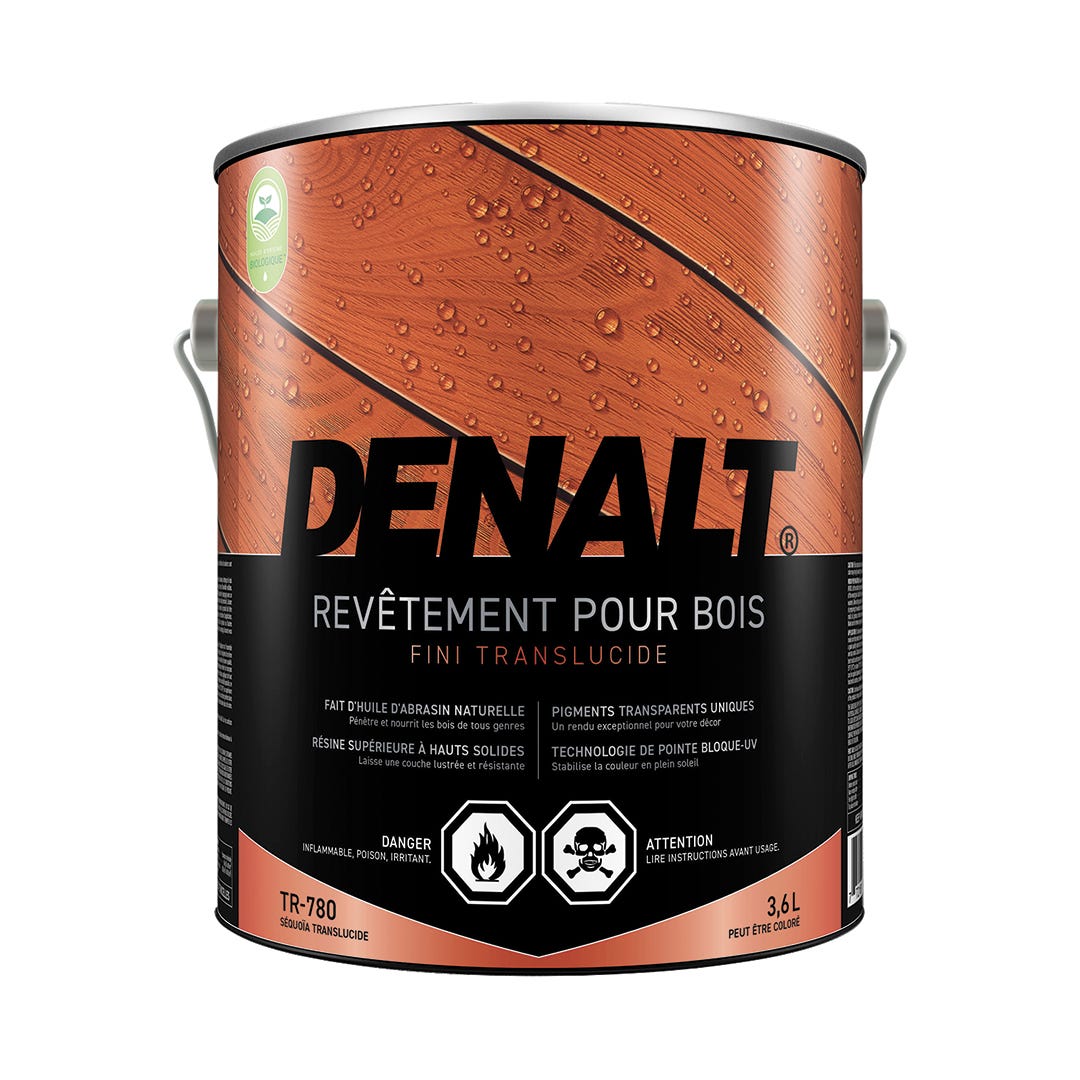 Translucent Wood Coating, Semi-Lustre, Sequoia, 3.78 L