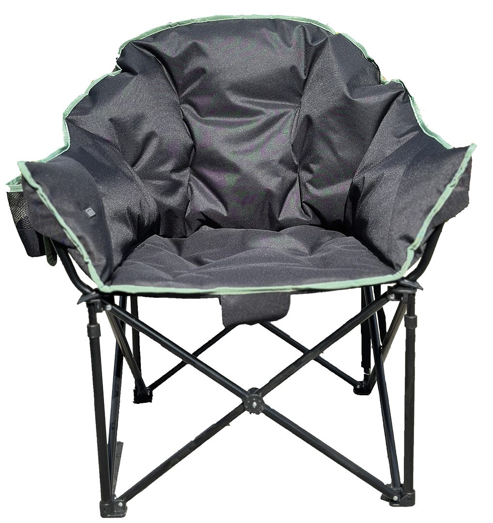 Big Heated Camp Chair