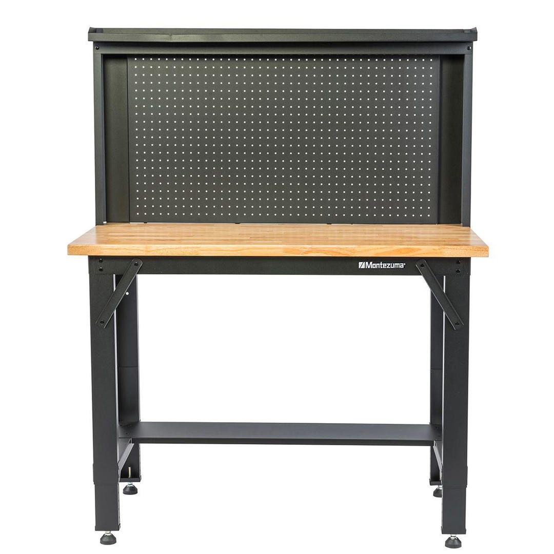 MONTEZUMA Adjustable Height Steel Workbench