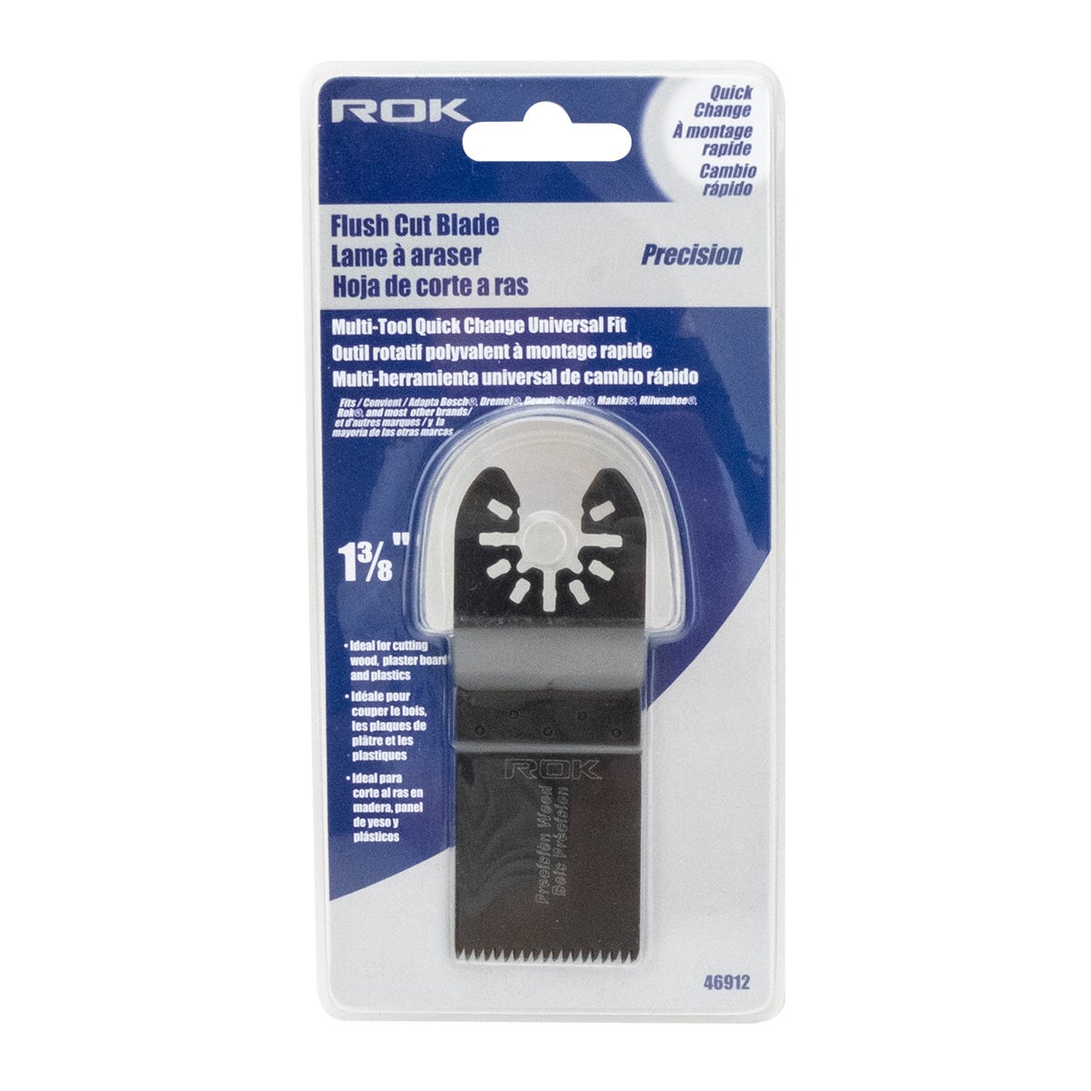 Precision Flush Cut Blade, 1-3/8-in.