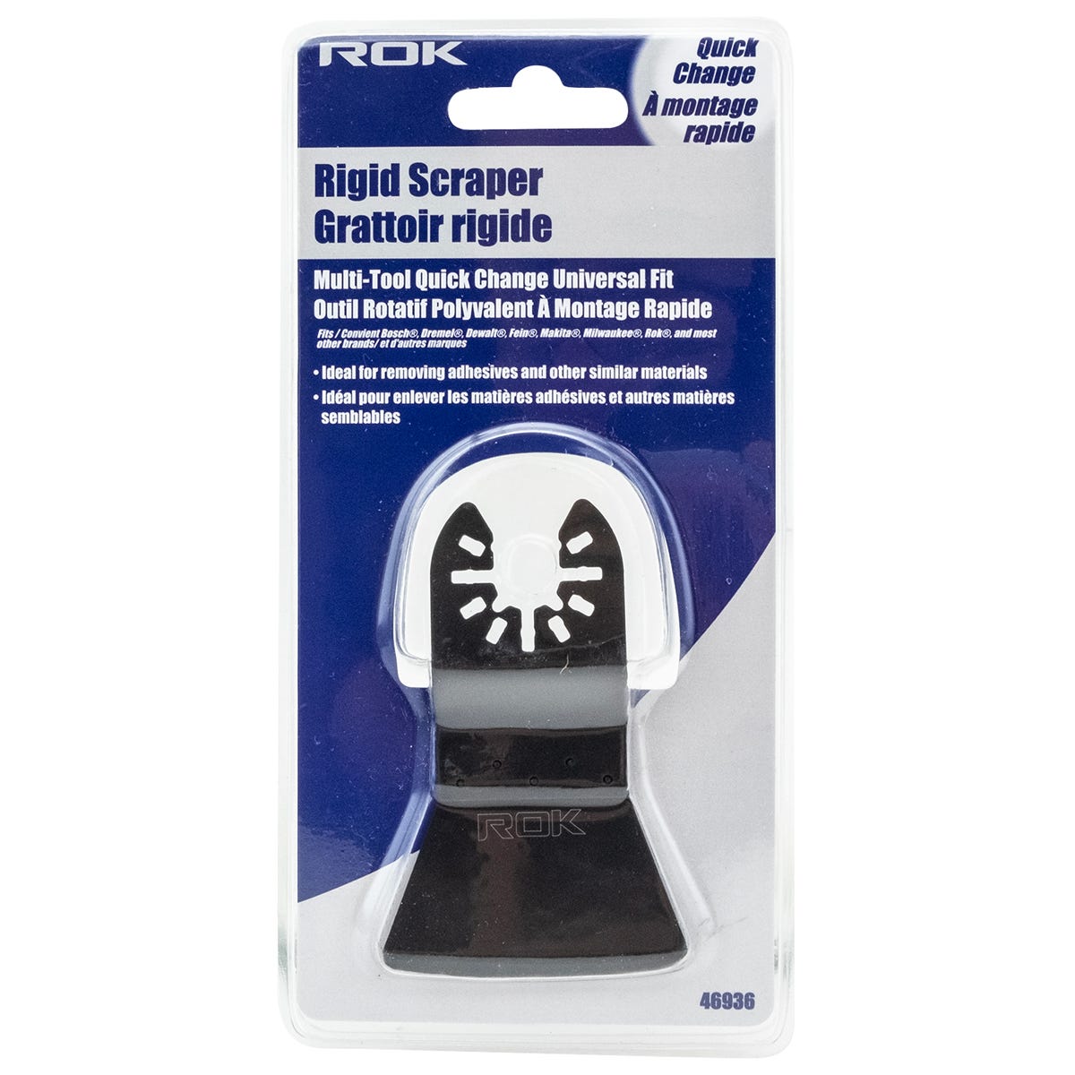 Rigid Scraper Universal Fit, 7.5-in. X 9.6-in. X 4.3-in.