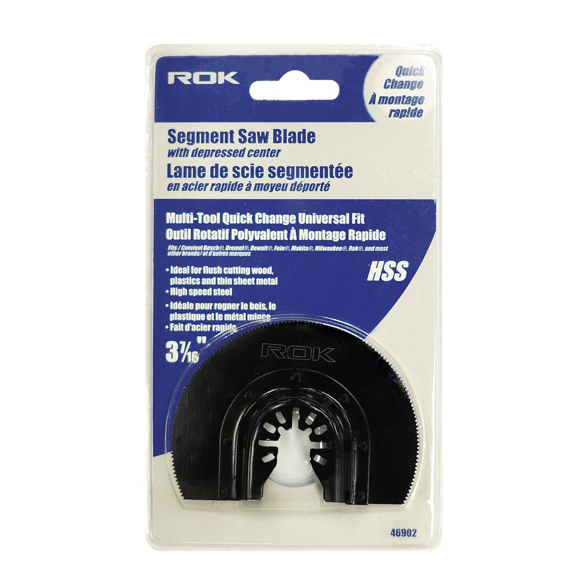 Segment Saw Blade, 3-7/16-in.