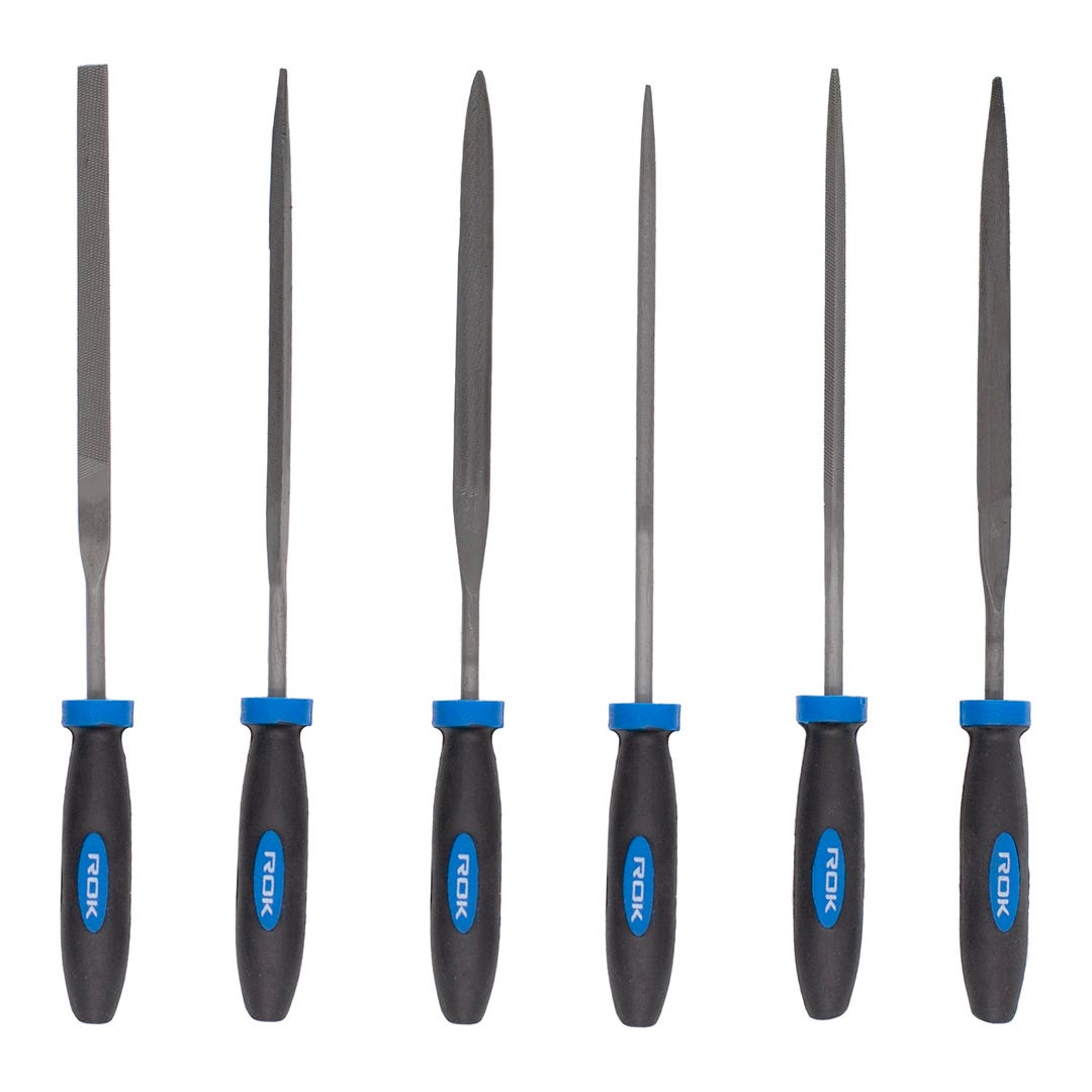 ROK Precision File Set, 6/Pack