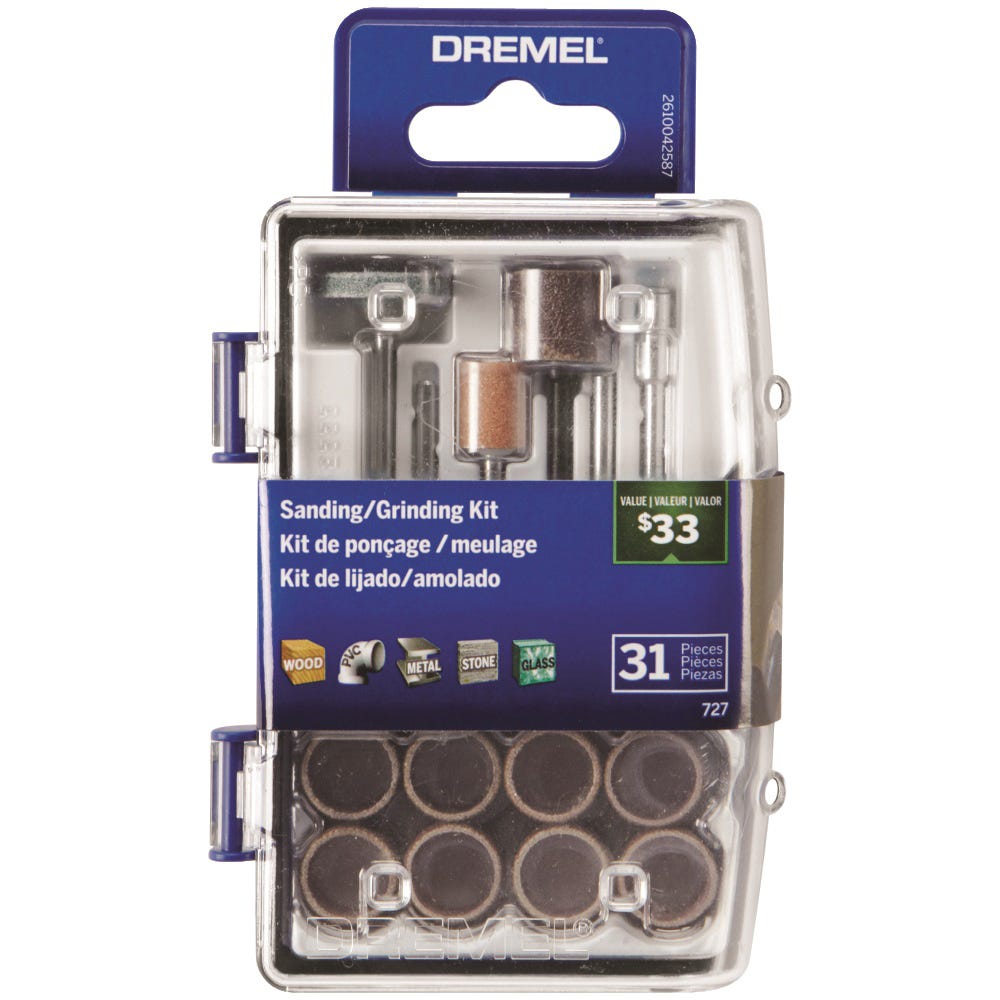 DREMEL Sanding and Grinding Kit, 31 Pieces