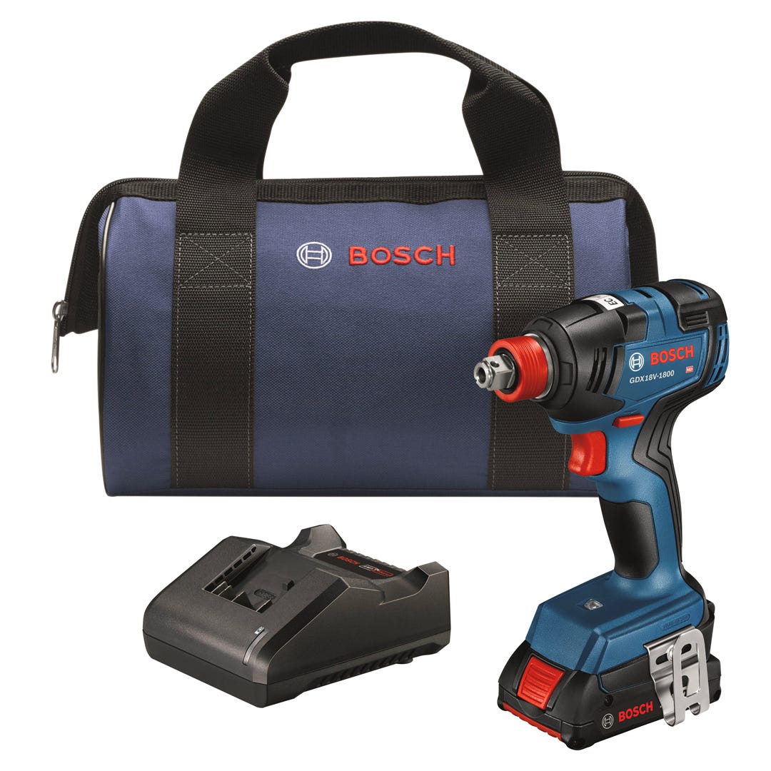 2-in-1 Brushless Impact Driver Set, 18 V