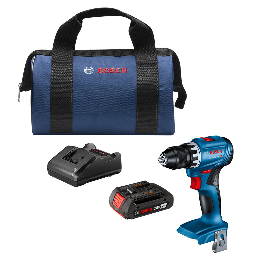 Compact Brushless Drill-Driver Set, 18V.