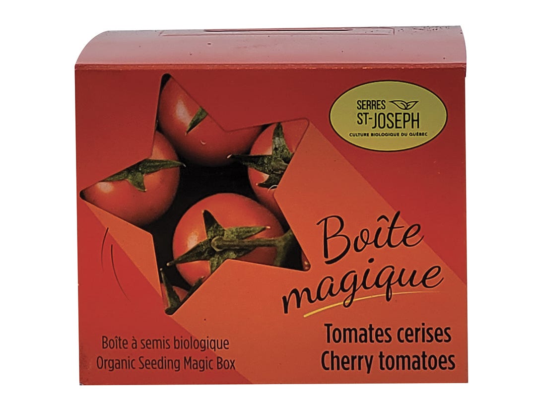 Magic Box for Organic Seedlings, Cherry Tomatoes