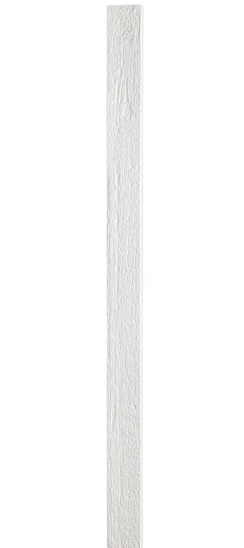 Vertical Siding Trim, 2-1/4 in x 12 ft, White, 8/Pack