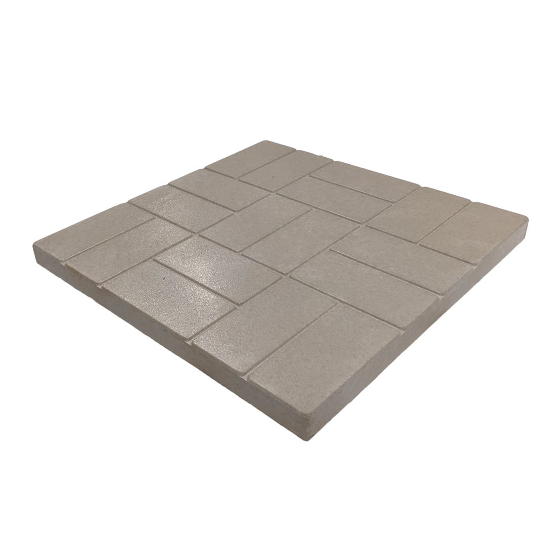 Brick-Face Slab, 24 in. x 24 in., Charcoal