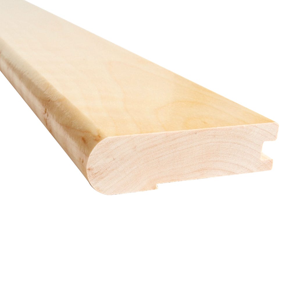 Stair Nose, Oak, 78 in., Unfinished