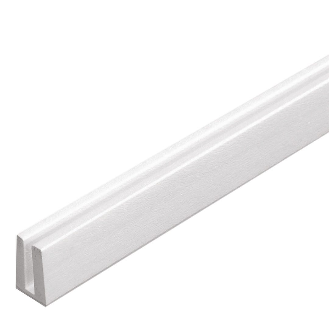 Cap Moulding, White