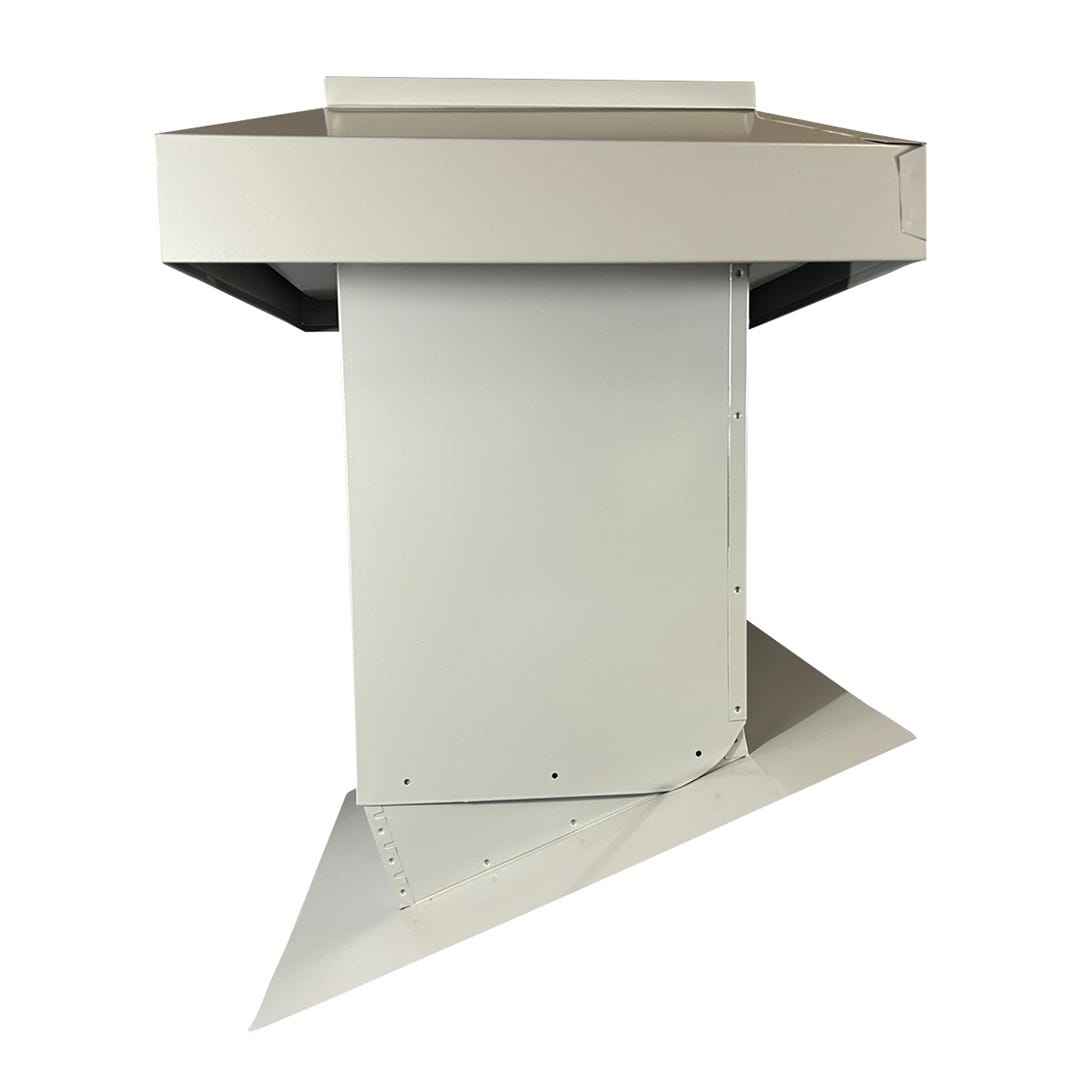 Sloping Roof Fan, Adjustable, 1 Blade, Gray