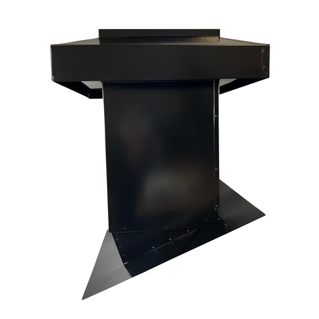 Sloping Roof Fan, Adjustable, 1 Blade, Black