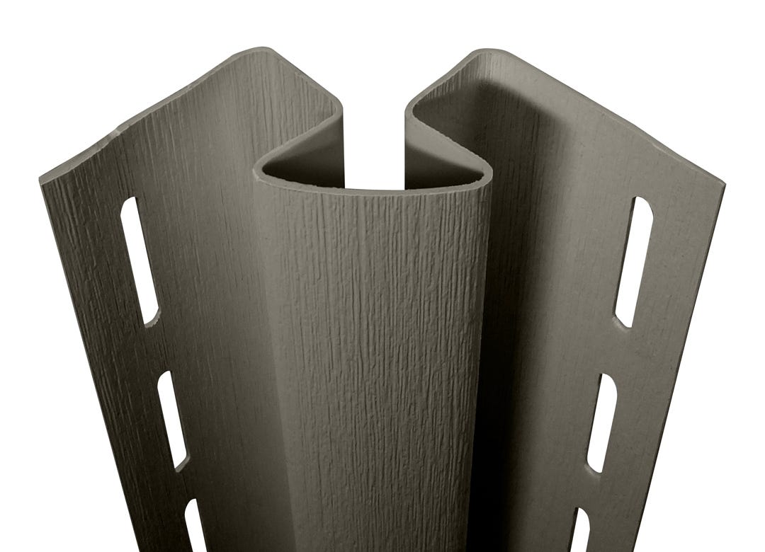 Driftwood Inside Corner Vinyl, 10 ft. Storm