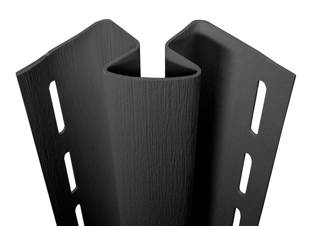 Inside Corner Vinyl, 10 ft. Iron Ore