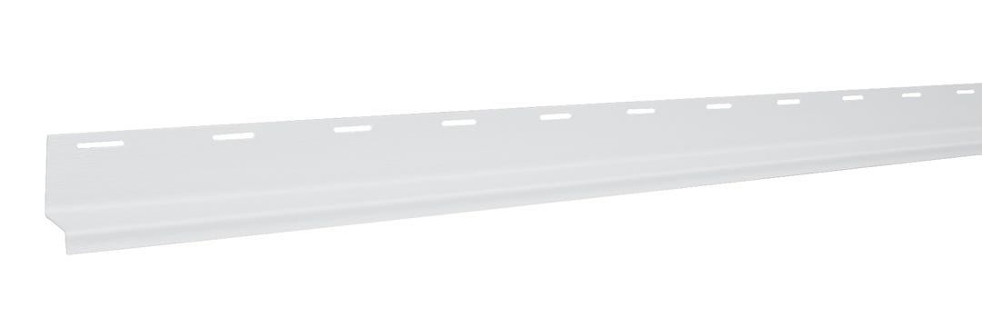 Vinyl Drip Edge, 12 ft., White