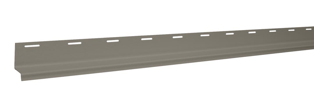 Vinyl Drip Edge, 12 ft., Stormy Grey