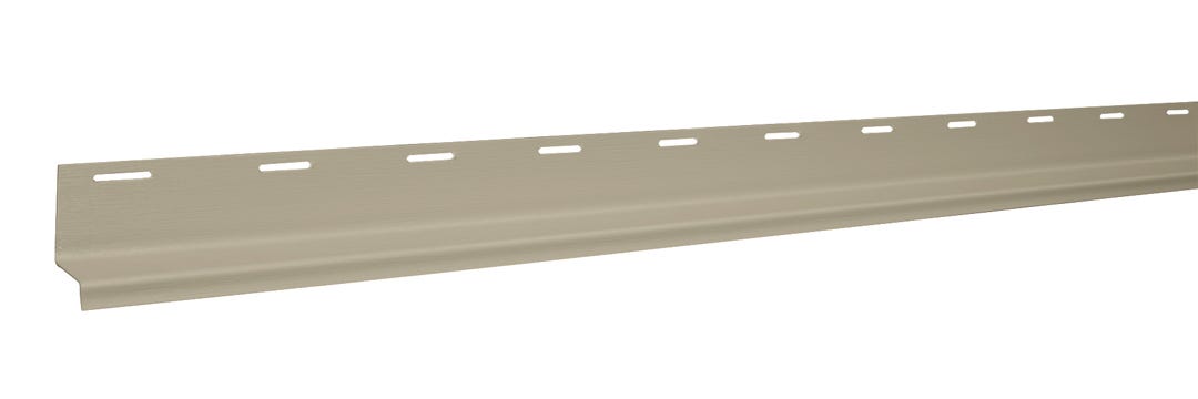 Vinyl Drip Edge, 12 ft., Khaki