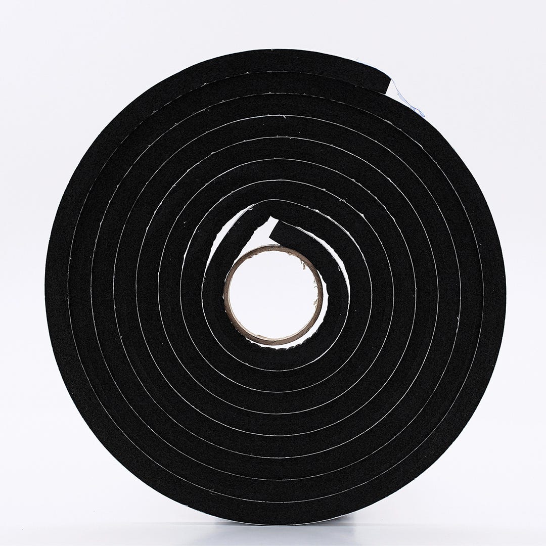 10 ft. superior black insulating foam tape (3/8 X 3/8 inch)