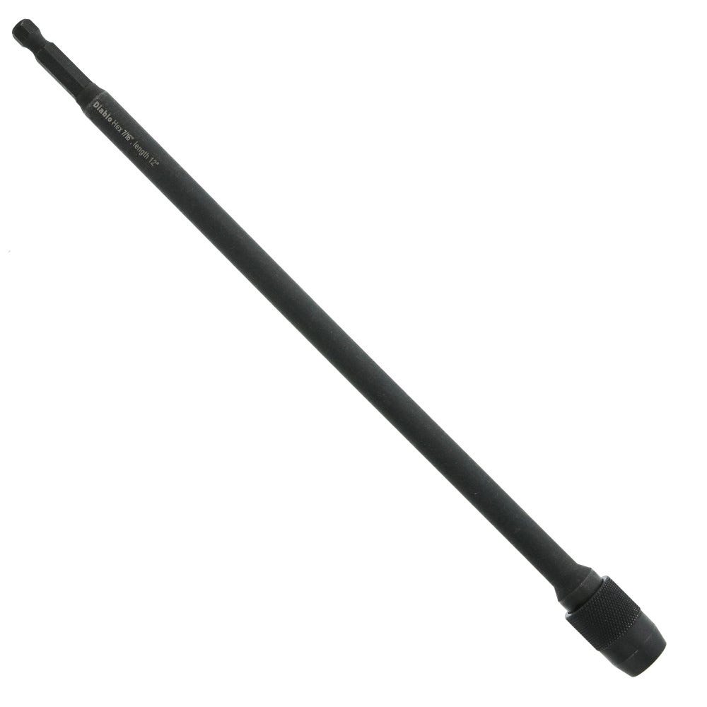12-in. Hole Saw Extension, Black