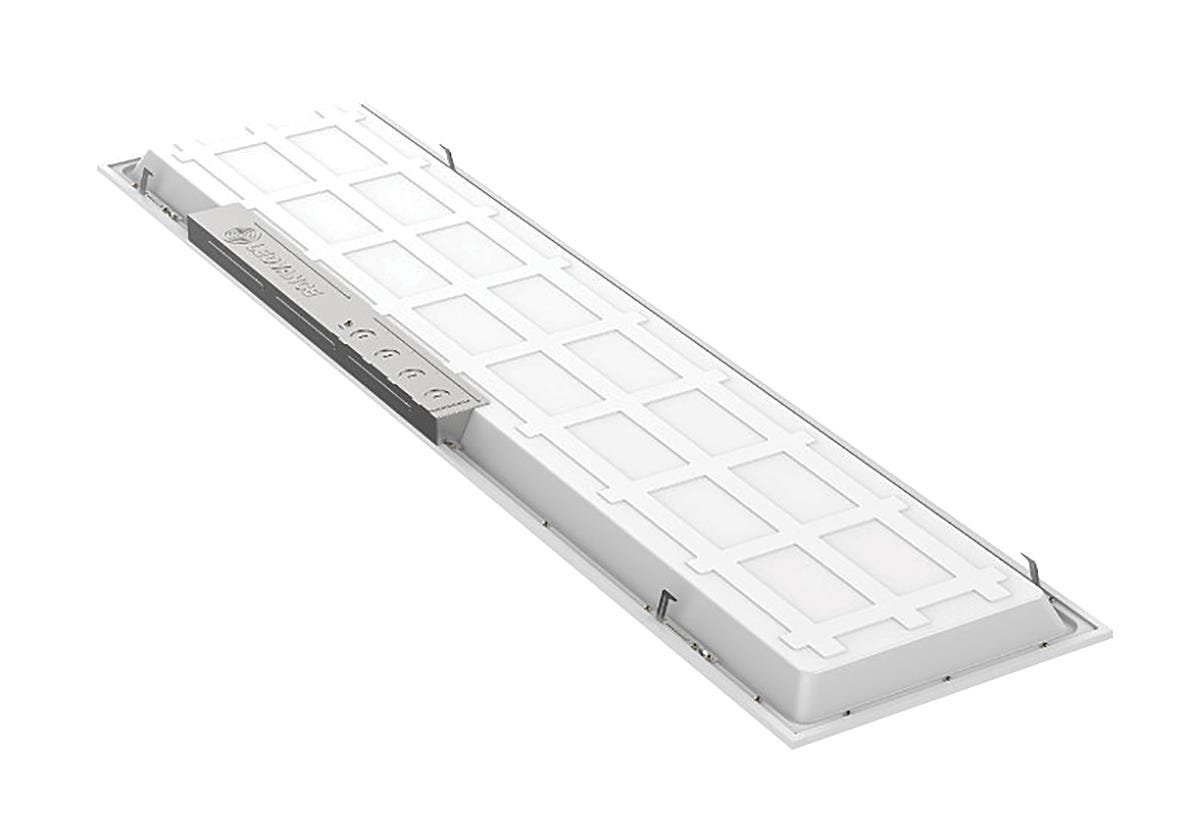 1X4 Led Flat Panel, 12.52-in. X 2.047-in. X 48.15-in.