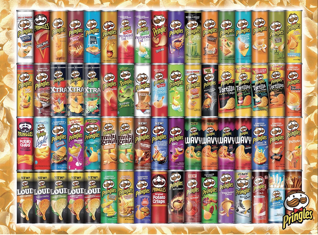 Pringles Original Puzzle, 1000 Pieces