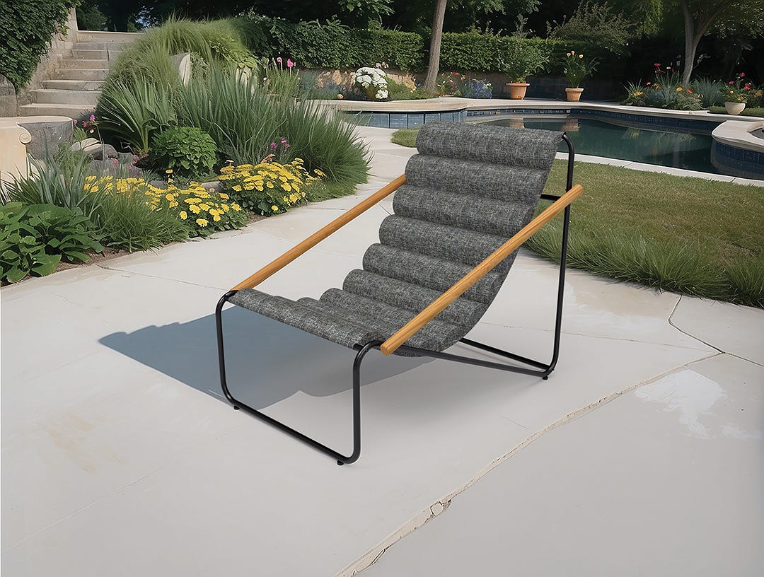 SAINT-TROPEZ Chair, Dark Grey