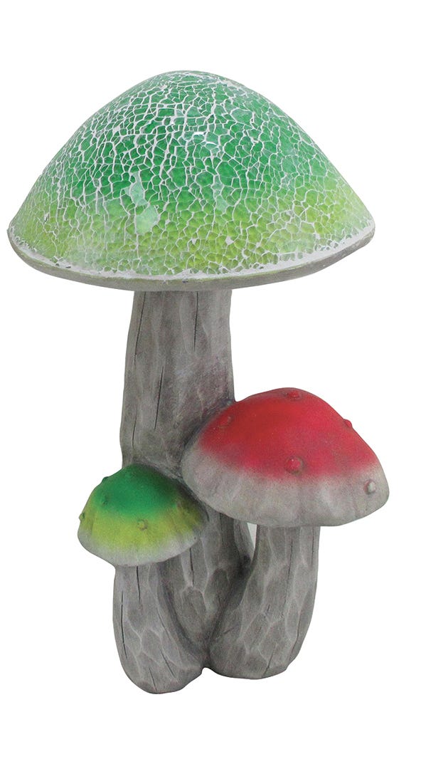 Mushrooms, 14 in., 3/pack