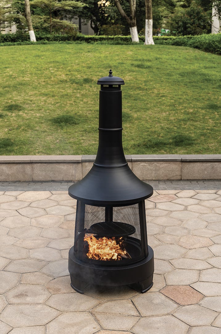 RIMINI Outdoor Firepit, 30 in. x 30 in.